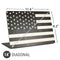 Black & White USA Flag Universal Laptop 14in (11.4 x 8.2in) Skin